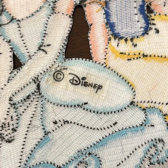 Vintage Rare Walt Disney World Princess Iron On Patch Disneyland Snow White New - Picture 3 of 3